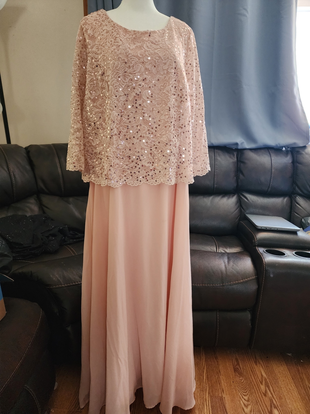 Roaman's Blush Pink Garment Label